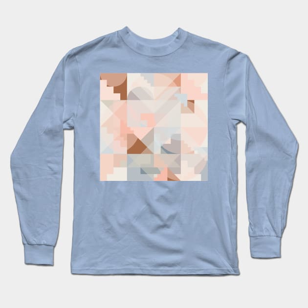 Abstract Shapes II. Long Sleeve T-Shirt by matise